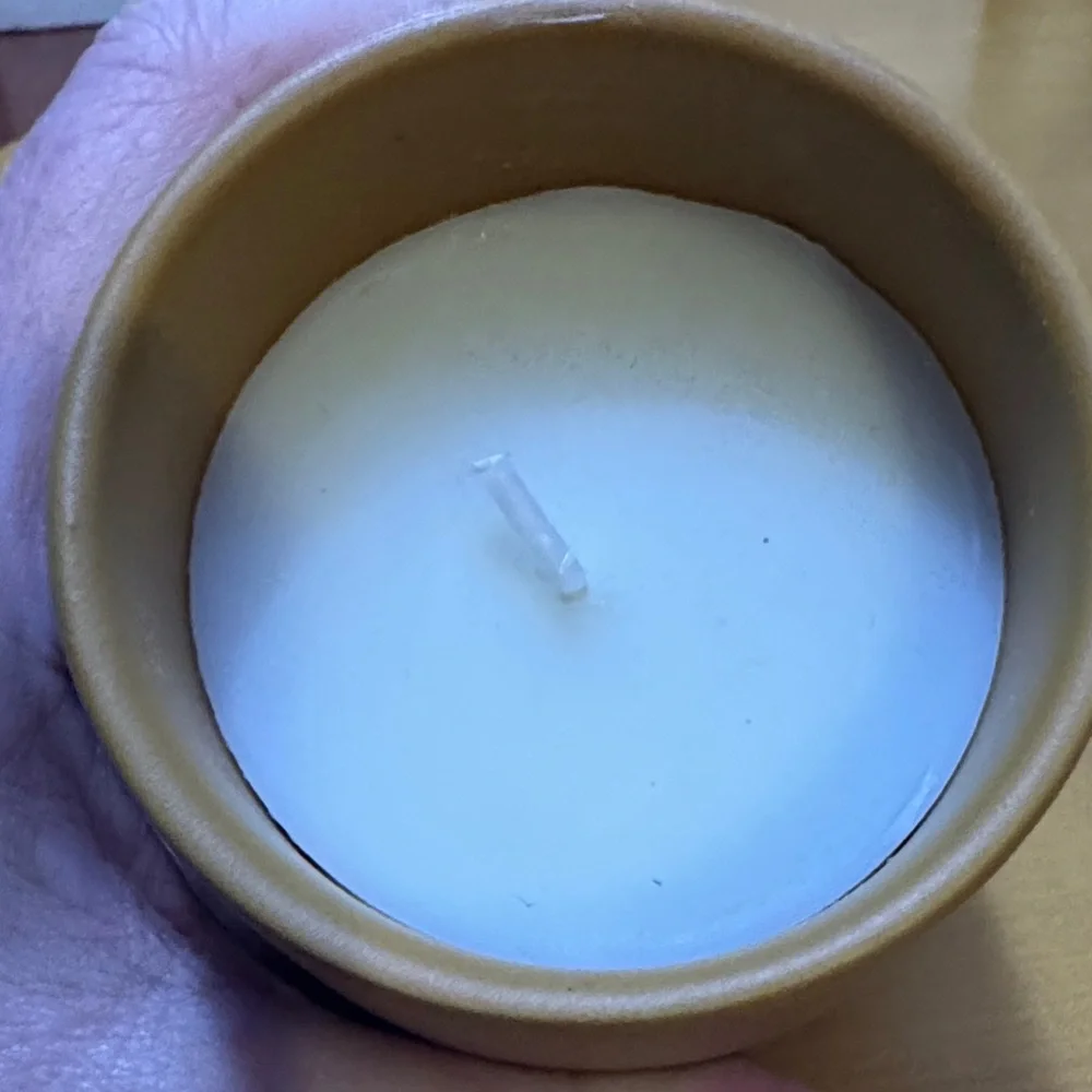 Minimalist terracotta  Ceramic Candle